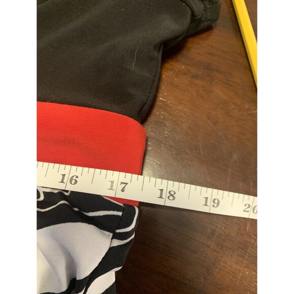 Coldwater Creek Cap Sleeve Empire Waist Floral Midi Dress Size 14 V Neck - Picture 6 of 7